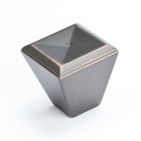 Hd Berenson 1.12 x 1.12 in. Knob Connections- Verona Bronze BE4009 10VB
